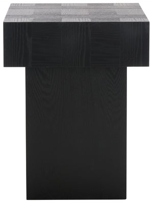 Safavieh Hamona End Table - Timeless Rustic Charm For Living Rooms, Bedrooms, And Accent Spaces Black ACC2322C