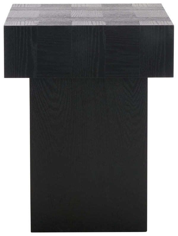 Safavieh Hamona End Table - Timeless Rustic Charm For Living Rooms, Bedrooms, And Accent Spaces Black ACC2322C
