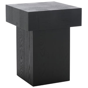 Safavieh Hamona End Table - Timeless Rustic Charm For Living Rooms, Bedrooms, And Accent Spaces Black ACC2322C