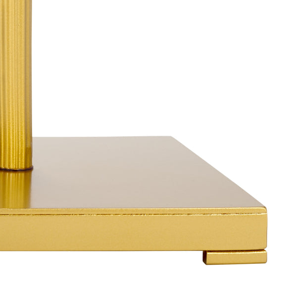 Safavieh Paku Square Side Table - Elegant Gold & Mirror Design, Stylish Metal Frame For Luxurious Living Spaces Gold ,Mirror Metal Acc2324a