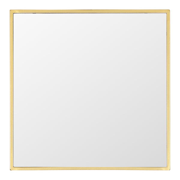 Safavieh Paku Square Side Table - Elegant Gold & Mirror Design, Stylish Metal Frame For Luxurious Living Spaces Gold ,Mirror Metal Acc2324a