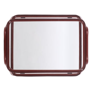 Safavieh Zunia Modern Two-Tier Accent Table - Sleek Design For Stylish Storage, Decor, And Living Room Use Brickred ACC2330C