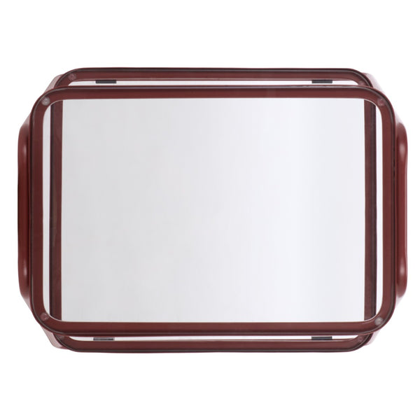 Safavieh Zunia Modern Two-Tier Accent Table - Sleek Design For Stylish Storage, Decor, And Living Room Use Brickred ACC2330C