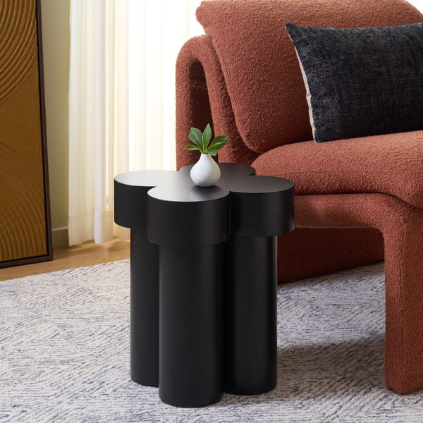 Safavieh Bastien Accent Table - Timeless Charm, Durable Craftsmanship, Perfect For Small Spaces & Versatile Use Black ACC2331B