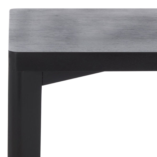 Safavieh Akai Accent Table - Timeless Acacia Wood Design For Stylish Home Decor & Functional Use Black Accacia,Mdf,Veneer Acc2400b