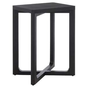 Safavieh Akai Accent Table - Timeless Acacia Wood Design For Stylish Home Decor & Functional Use Black Accacia,Mdf,Veneer Acc2400b