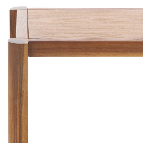 Safavieh Hendro Accent Table - Rustic Acacia Wood Design For Living Room Or Bedroom - Stylish & Versatile Natural Accacia,Mdf,Veneer Acc2401a