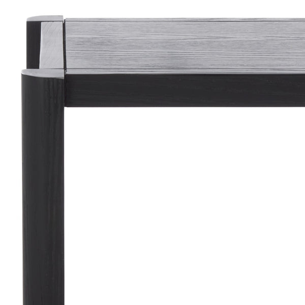 Safavieh Hendro Accent Table - Rustic Acacia Wood Design For Living Room Or Bedroom - Stylish & Versatile Black Accacia,Mdf,Veneer Acc2401b