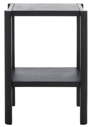 Safavieh Hendro Accent Table - Rustic Acacia Wood Design For Living Room Or Bedroom - Stylish & Versatile Black Accacia,Mdf,Veneer Acc2401b