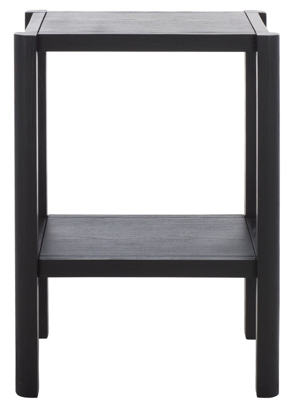 Safavieh Hendro Accent Table - Rustic Acacia Wood Design For Living Room Or Bedroom - Stylish & Versatile Black Accacia,Mdf,Veneer Acc2401b