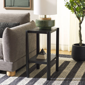 Safavieh Hendro Accent Table - Rustic Acacia Wood Design For Living Room Or Bedroom - Stylish & Versatile Black Accacia,Mdf,Veneer Acc2401b