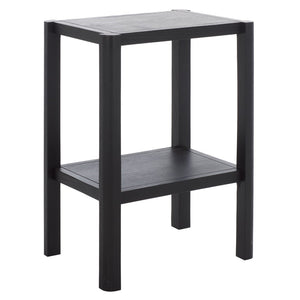 Safavieh Hendro Accent Table - Rustic Acacia Wood Design For Living Room Or Bedroom - Stylish & Versatile Black Accacia,Mdf,Veneer Acc2401b