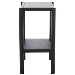 Safavieh Hendro Accent Table - Rustic Acacia Wood Design For Living Room Or Bedroom - Stylish & Versatile Black Accacia,Mdf,Veneer Acc2401b