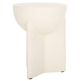 Safavieh Vidette Accent Table White 14.5" x 14.5" x 18"