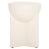 Safavieh Vidette Accent Table White 14.5" x 14.5" x 18"