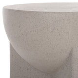 Safavieh Vidette Accent Table Grey 14.5" x 14.5" x 18"