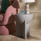 Safavieh Vidette Accent Table Grey 14.5" x 14.5" x 18"