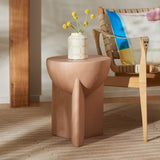 Safavieh Vidette Accent Table Terracotta 14.5" x 14.5" x 18"