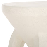 Safavieh Keilani Accent Table White 19.5" x 19.1" x 18.9"