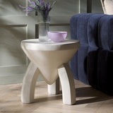 Safavieh Keilani Accent Table White 19.5" x 19.1" x 18.9"