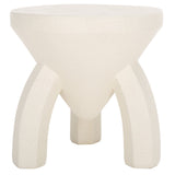 Safavieh Keilani Accent Table White 19.5" x 19.1" x 18.9"