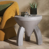 Safavieh Keilani Accent Table Grey 19.5" x 19.1" x 18.9"