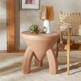 Safavieh Keilani Accent Table Terracotta 19.5" x 19.1" x 18.9"