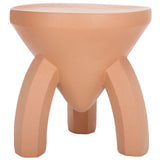 Safavieh Keilani Accent Table Terracotta 19.5" x 19.1" x 18.9"