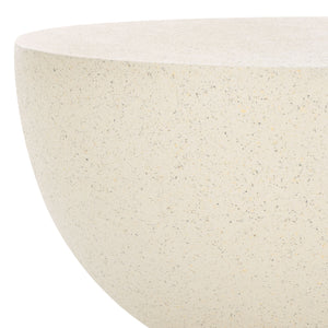 Safavieh Austyn Hourglass Accent Table - Elegant Curved Design For Stylish Home Decor & Functional Charm White Magnesium Oxide Acc2804a