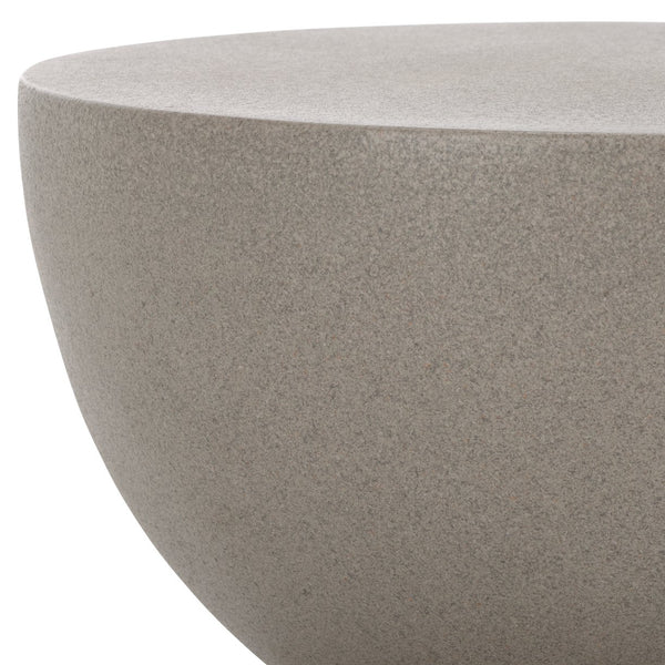 Safavieh Austyn Hourglass Accent Table - Elegant Curved Design For Stylish Home Decor & Functional Charm Grey Magnesium Oxide Acc2804b