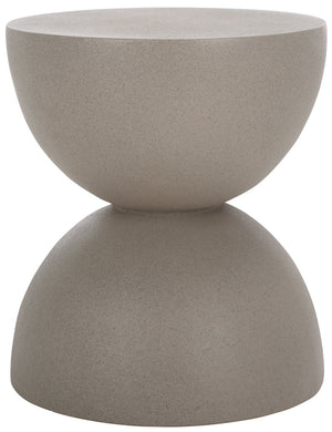 Safavieh Austyn Hourglass Accent Table - Elegant Curved Design For Stylish Home Decor & Functional Charm Grey Magnesium Oxide Acc2804b