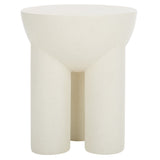 Safavieh Kataleya Accent Table White 15.9" x 15.9" x 19.5"