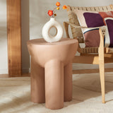 Safavieh Kataleya Accent Table Terracotta 15.9" x 15.9" x 19.5"