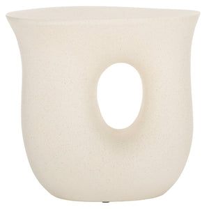Safavieh Irelyn Accent Table - Sculptural Elegance With Organic Silhouette And Textured Finish For Any Room White ACC2806A