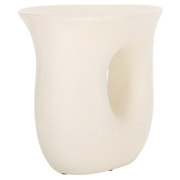Safavieh Irelyn Accent Table - Sculptural Elegance With Organic Silhouette And Textured Finish For Any Room White ACC2806A