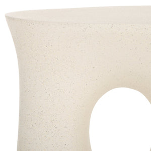 Safavieh Irelyn Accent Table - Sculptural Elegance With Organic Silhouette And Textured Finish For Any Room White ACC2806A