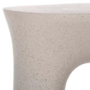 Safavieh Irelyn Accent Table - Sculptural Elegance With Organic Silhouette And Textured Finish For Any Room Grey ACC2806B