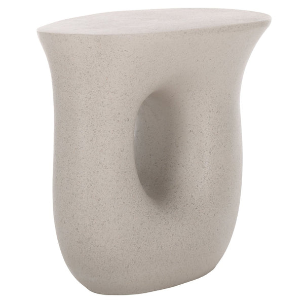 Safavieh Irelyn Accent Table - Sculptural Elegance With Organic Silhouette And Textured Finish For Any Room Grey ACC2806B