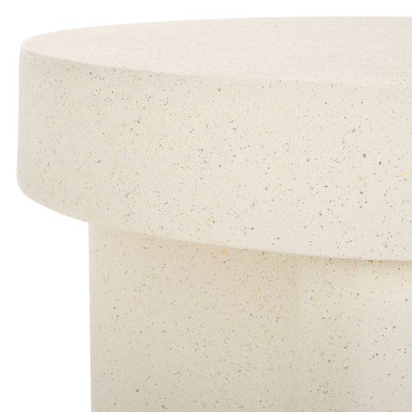 Safavieh Kadence Accent Table - Modern Sculptural Design For Stylish Home Decor And Functional Charm White Magnesium Oxide Acc2807a