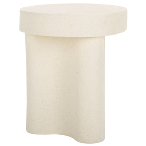 Safavieh Kadence Accent Table - Modern Sculptural Design For Stylish Home Decor And Functional Charm White Magnesium Oxide Acc2807a