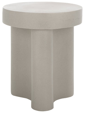 Safavieh Kadence Accent Table - Modern Sculptural Design For Stylish Home Decor And Functional Charm Grey Magnesium Oxide Acc2807b