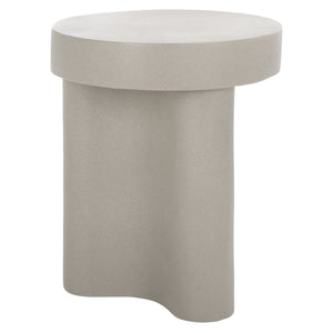 Safavieh Kadence Accent Table - Modern Sculptural Design For Stylish Home Decor And Functional Charm Grey Magnesium Oxide Acc2807b