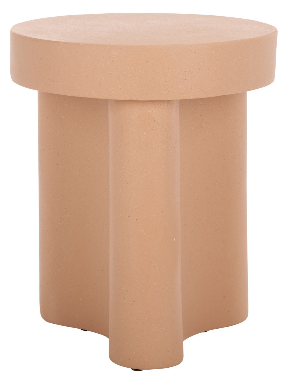 Safavieh Kadence Accent Table - Modern Sculptural Design For Stylish Home Decor And Functional Charm Terracotta Magnesium Oxide Acc2807c