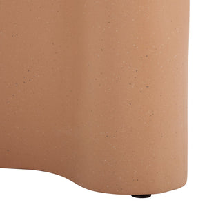 Safavieh Kadence Accent Table - Modern Sculptural Design For Stylish Home Decor And Functional Charm Terracotta Magnesium Oxide Acc2807c