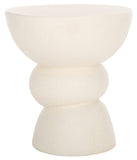 Safavieh Erwin Accent Table White 16.7" x 16.7" x 18.1"