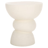 Safavieh Erwin Accent Table White 16.7" x 16.7" x 18.1"