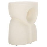 Safavieh Abbi Accent Table White 15" x 9.7" x 17.7"