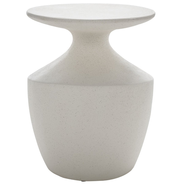 Safavieh Jaiya Accent Table - Sculptural Modern Side Table For Living Rooms, Bedrooms, And Small Spaces White ACC2811A
