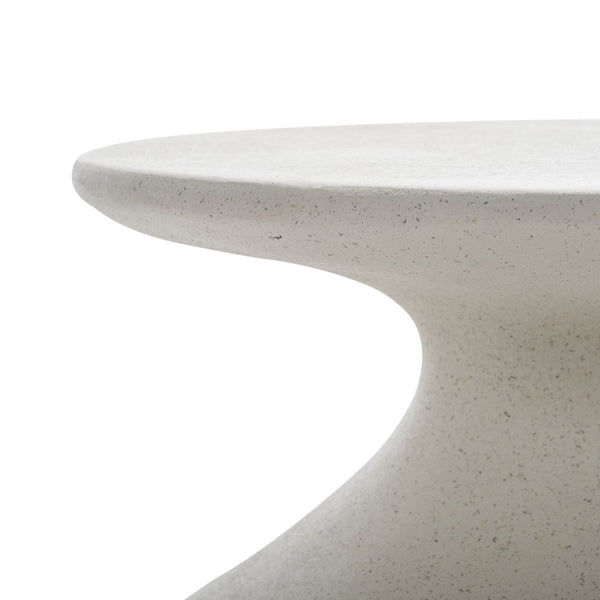 Safavieh Jaiya Accent Table - Sculptural Modern Side Table For Living Rooms, Bedrooms, And Small Spaces White ACC2811A