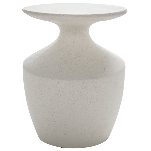 Safavieh Jaiya Accent Table - Sculptural Modern Side Table For Living Rooms, Bedrooms, And Small Spaces White ACC2811A